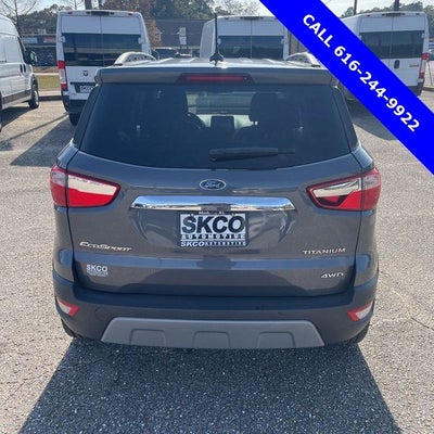 2019 Ford EcoSport Titanium 2.0 Liter 4WD