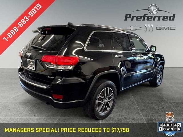 2017 Jeep Grand Cherokee Limited 4x4