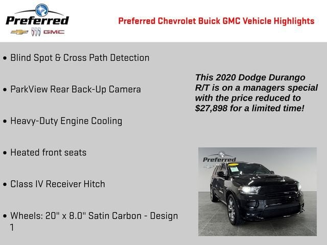 2020 Dodge Durango R/T AWD