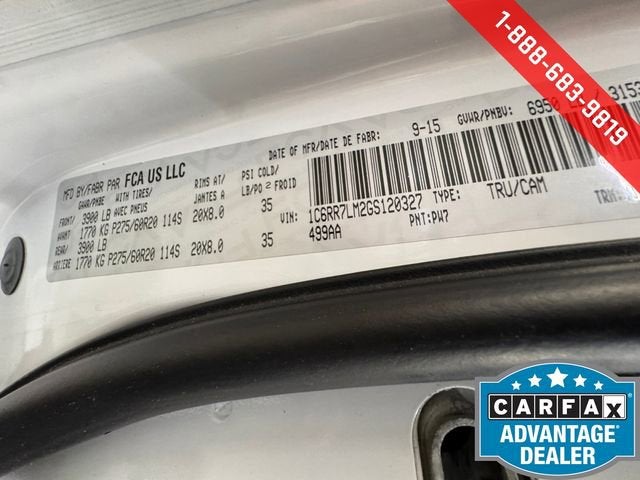 2016 RAM 1500 Big Horn