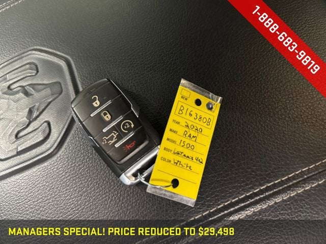 2020 RAM 1500 Laramie Crew Cab 4x2 5'7" Box