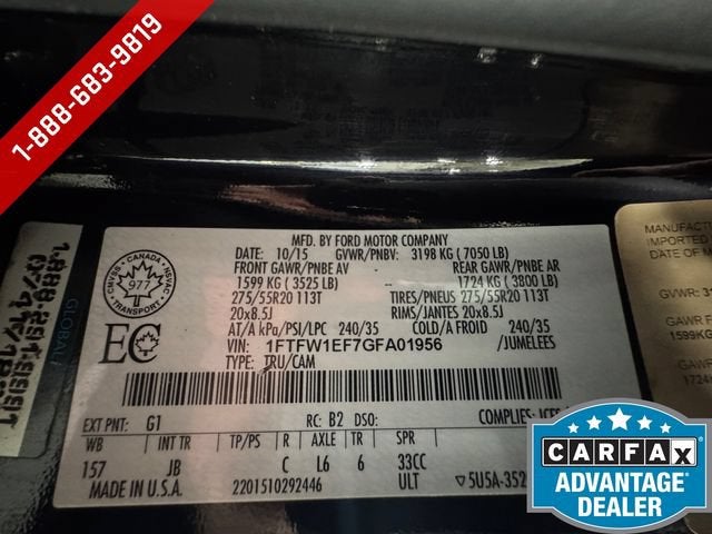 2016 Ford F-150 XLT