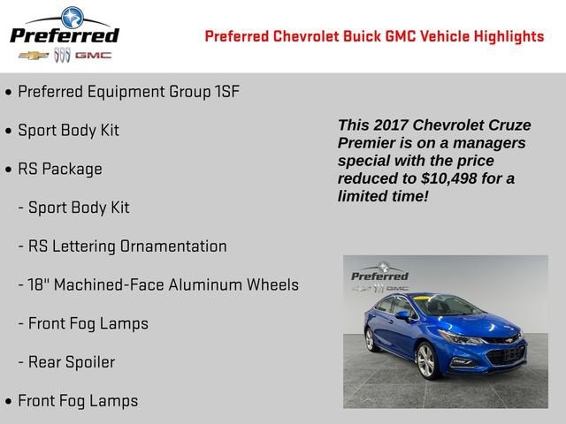 2017 Chevrolet Cruze Premier