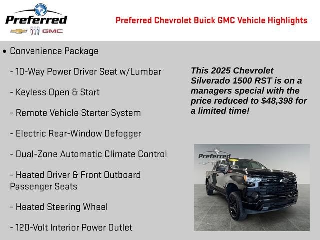 2025 Chevrolet Silverado 1500 RST