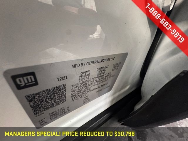 2022 Chevrolet Traverse RS