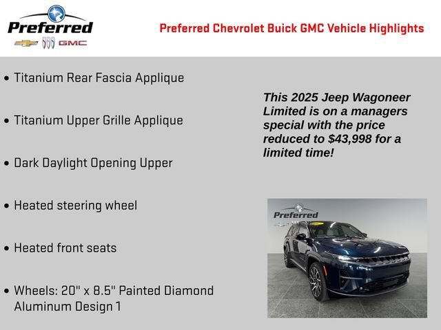 2025 Jeep Wagoneer S Limited