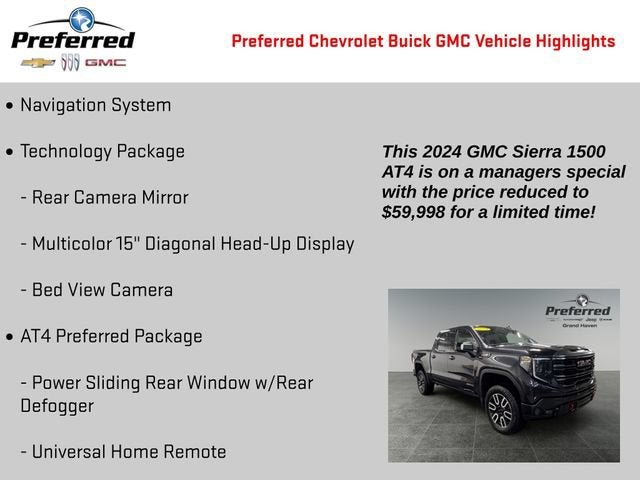 2024 GMC Sierra 1500 AT4