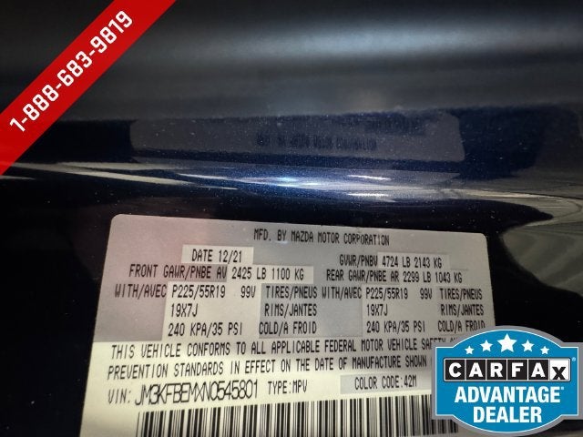 2022 Mazda Mazda CX-5 2.5 S Premium Plus
