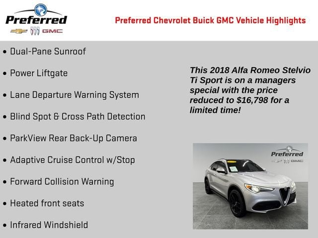 2018 Alfa Romeo Stelvio Ti Sport