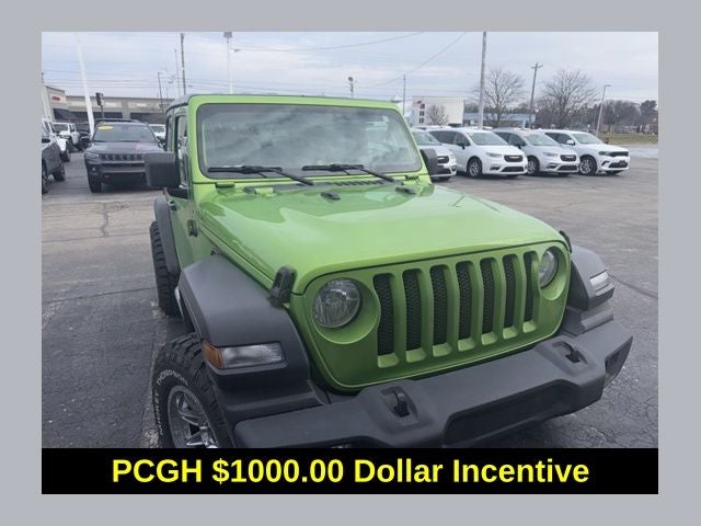 2020 Jeep Wrangler Sport S 3.6 Liter V6 2D Manual 4WD