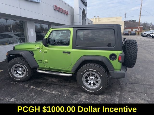 2020 Jeep Wrangler Sport S 3.6 Liter V6 2D Manual 4WD