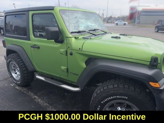 2020 Jeep Wrangler Sport S 3.6 Liter V6 2D Manual 4WD