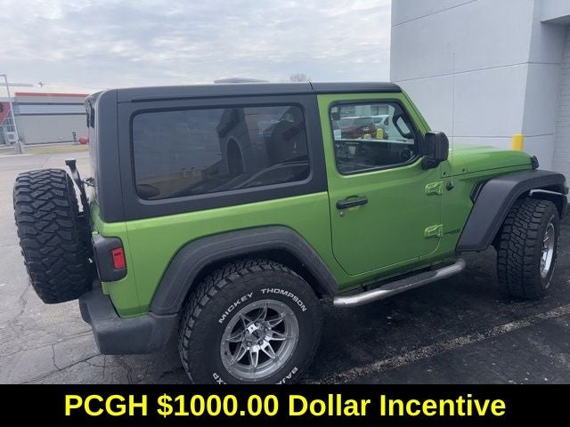 2020 Jeep Wrangler Sport S 3.6 Liter V6 2D Manual 4WD