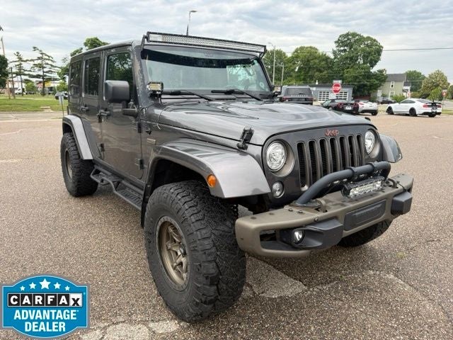 2017 Jeep Wrangler Unlimited Sahara 3.6 Liter V6 4D Automatic 4WD