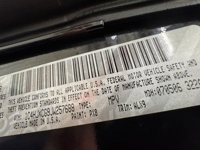 2018 Jeep Wrangler Rubicon 3.6 Liter V6 2D Manual 4WD