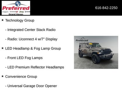 2021 Jeep Wrangler Unlimited Willys 4x4