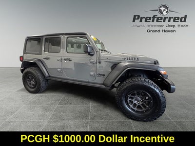 2023 Jeep Wrangler 4-Door Willys 4x4