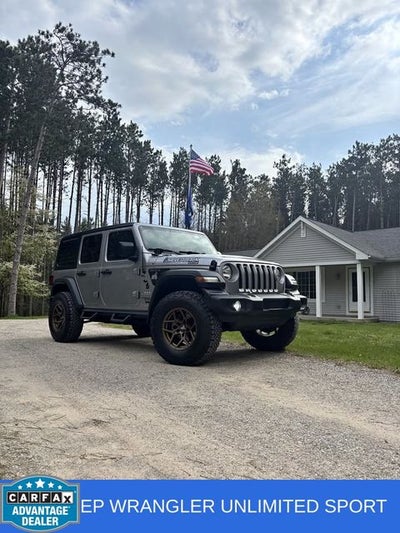 2018 Jeep Wrangler Unlimited Sport S 3.6 Liter V6 4D Automatic 4WD