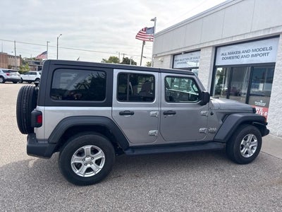2018 Jeep Wrangler Unlimited Sport S 3.6 Liter V6 4D Automatic 4WD