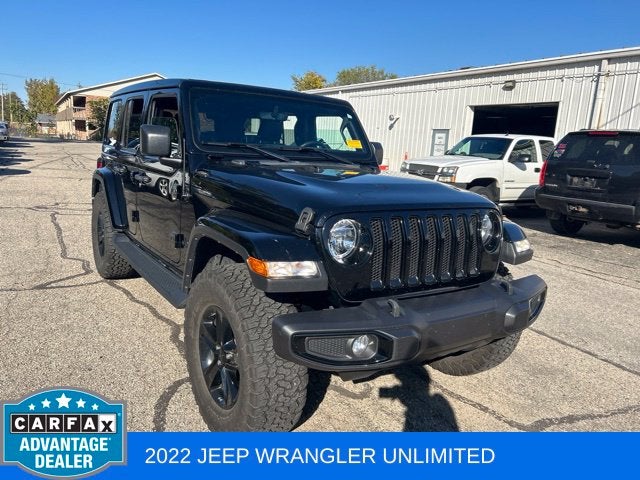 2022 Jeep Wrangler Unlimited Sahara Altitude 4x4