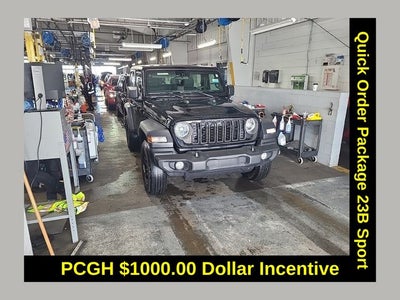 2024 Jeep Wrangler Sport 3.6 Liter V6 2D Manual 4WD