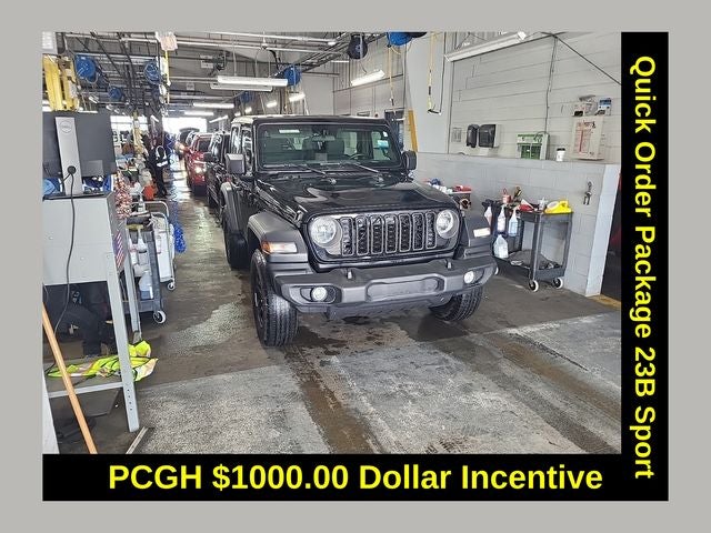 2024 Jeep Wrangler Sport 3.6 Liter V6 2D Manual 4WD