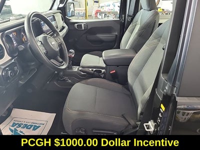 2024 Jeep Wrangler Sport 3.6 Liter V6 2D Manual 4WD