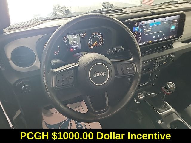 2024 Jeep Wrangler Sport 3.6 Liter V6 2D Manual 4WD