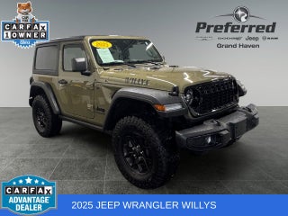 2025 Jeep Wrangler Willys 2.0 Liter I4 2D Automatic 4WD