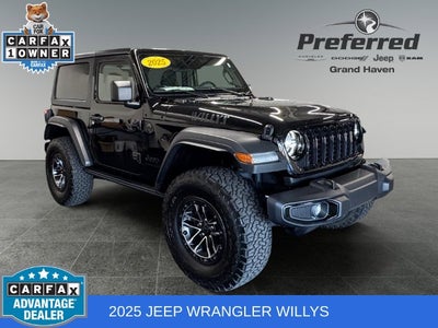 2025 Jeep Wrangler Willys 2.0 Liter I4 2D Automatic 4WD