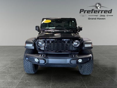 2025 Jeep Wrangler Willys 2.0 Liter I4 2D Automatic 4WD