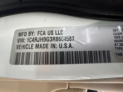 2024 Jeep Grand Cherokee Limited 3.6 Liter V6 4WD