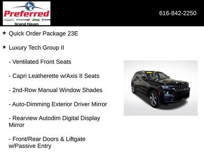2024 Jeep Grand Cherokee Limited 3.6 Liter V6 4WD