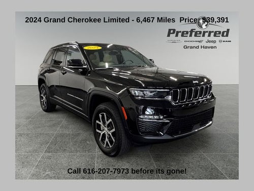 2024 Jeep Grand Cherokee Limited 3.6 Liter V6 4WD