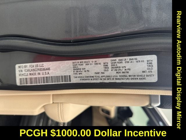 2024 Jeep Grand Cherokee L Limited 4x4