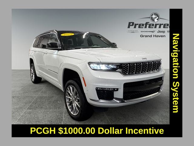 2025 Jeep Grand Cherokee L Summit 3.6 Liter V6 4WD