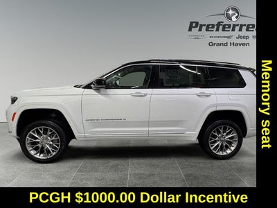 2025 Jeep Grand Cherokee L Summit 3.6 Liter V6 4WD