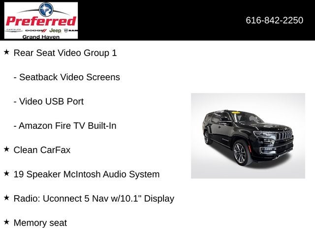 2024 Jeep Wagoneer L Series III 4x4