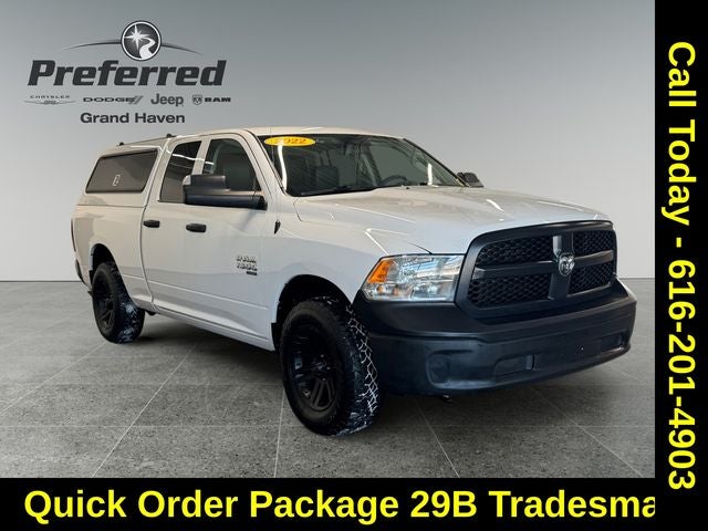 2022 RAM 1500 Classic Tradesman Quad Cab 4x4 6'4' Box