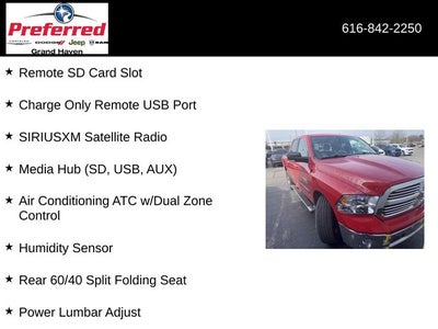 2016 RAM 1500 Big Horn