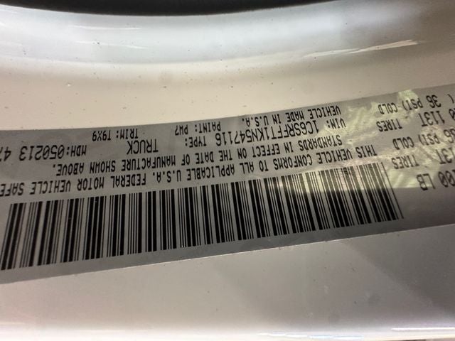 2019 RAM 1500 Big Horn/Lone Star 5.7 Liter V8 Hemi Crew Cab 4WD