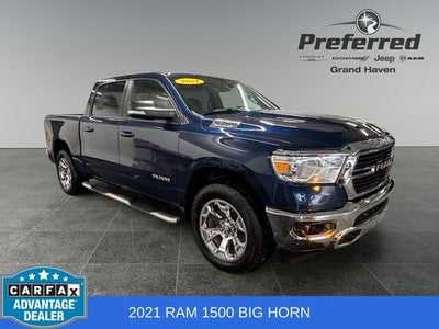 2021 RAM 1500 Big Horn Crew Cab 4x4 5'7' Box