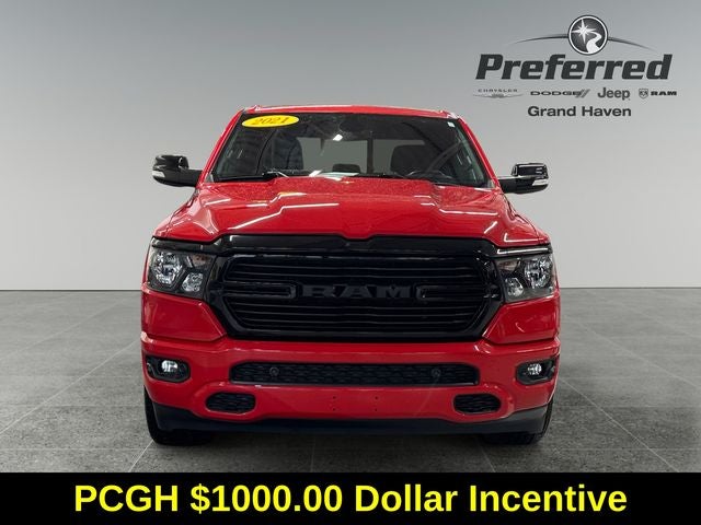 2021 RAM 1500 Big Horn Crew Cab 4x4 5'7' Box