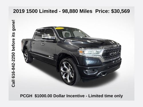 2019 RAM 1500 Limited Crew Cab 4x4 5'7' Box
