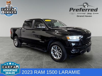 2023 RAM 1500 Laramie 5.7 Liter V8 Hemi Crew Cab 4WD