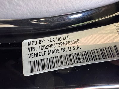 2023 RAM 1500 Laramie 5.7 Liter V8 Hemi Crew Cab 4WD