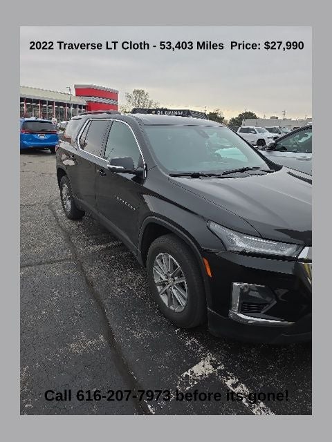 2022 Chevrolet Traverse AWD LT Cloth