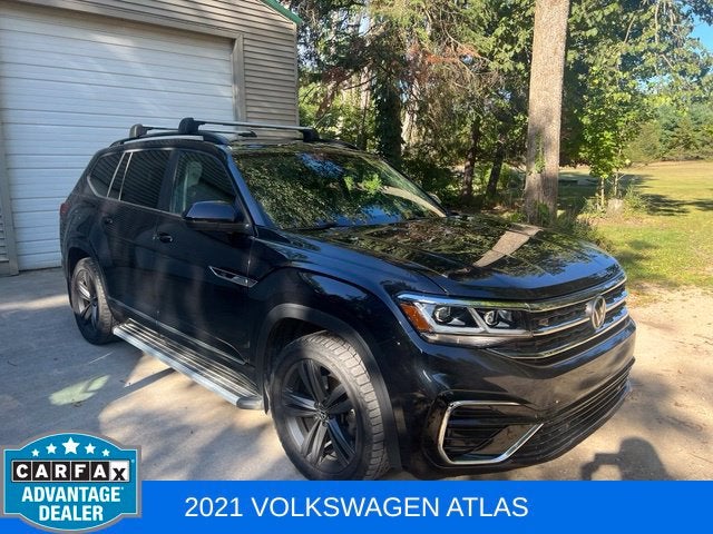2021 Volkswagen Atlas 3.6L V6 SE w/Technology R-Line 3.6 Liter V6 AWD