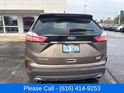 2019 Ford Edge SEL 2.0 Liter EcoBoost Turbocharged AWD Leather Seatin