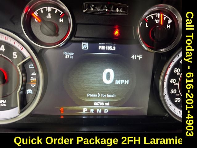 2018 RAM 2500 Laramie Crew Cab 4x4 6'4' Box